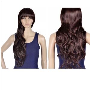 🎀Fazhiyi women’s wigs long Curly Full, Wavy